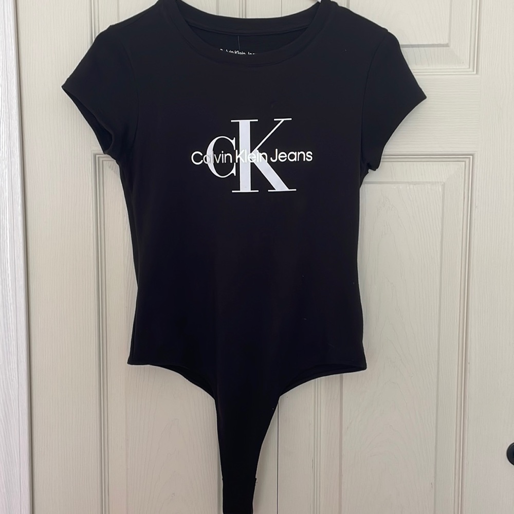 New Calvin Klein Jeans bodysuit, size M